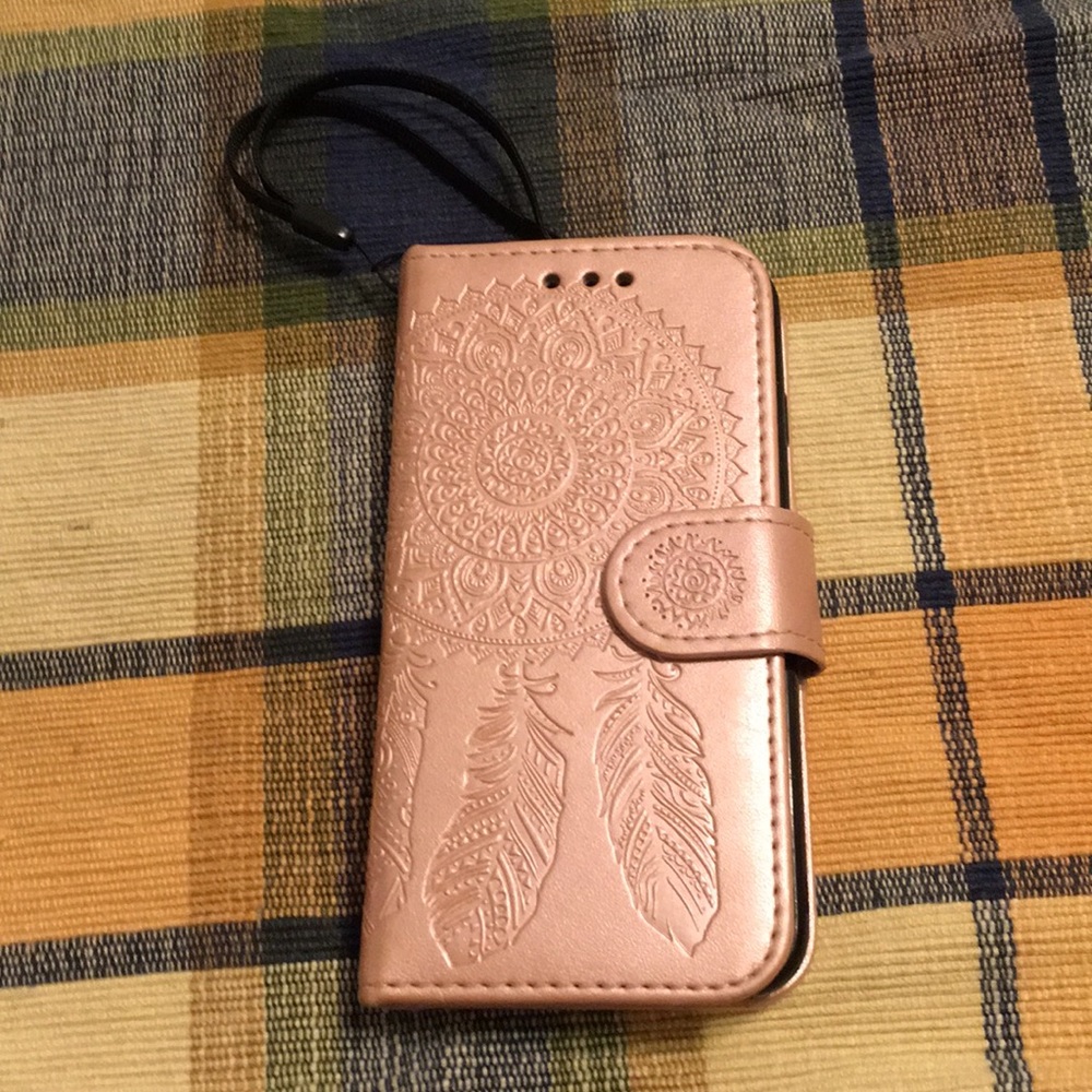 Dream catcher magnetic card holder and phone case